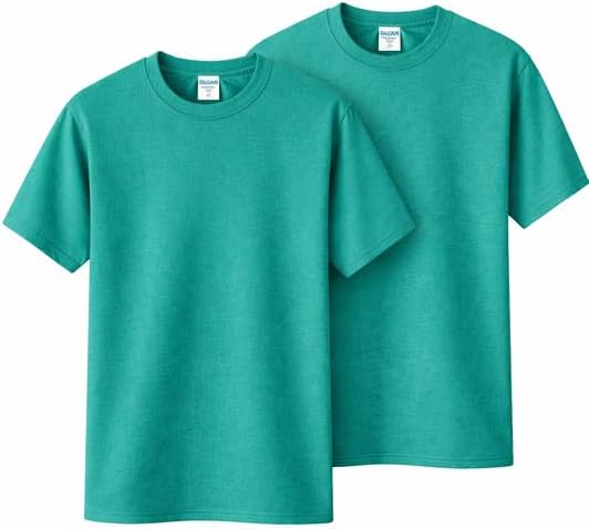 Gildan Unisex-Adult DryBlend T-Shirt, Style G8000, Multipack Jade Dome